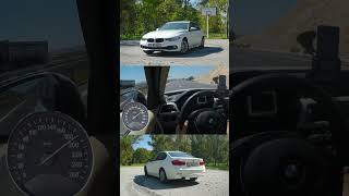 BMW F30 318i STOCK B38B16  100200 Kmh Acceleration  SLOW [upl. by Hertzog]