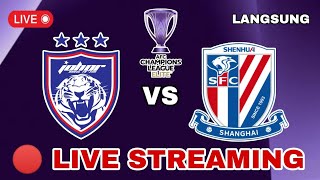 🔴LIVE JOHOR DARUL TAKZIM VS SHANGHAI SHENHUA  ASIA CHAMPIONS LEAGUE ELITE 2024  LIVE STREAMING [upl. by Eneri]