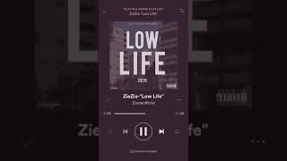 ZieZie Low Life OFFICIAL AUDIO [upl. by Jeu]