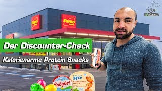 Der DiscounterCheck  Gesunde und kalorienarme Protein Snacks für unterwegs [upl. by Elfrida]