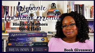 Hispanic Heritage Month Book Haul Giveaway [upl. by Annawik214]