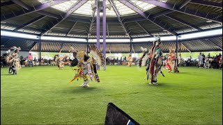 Sr men’s traditional  Parshall Powwow 2024 [upl. by Renrew]