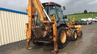 CASE 580 SLE 4x4 BACKHOE LOADER [upl. by Marabel]