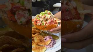 The BEST Lobster Roll in NYC 🦞🔥 The ULTIMATE LOBSTER ROLL from Mark’s Off Madison DEVOURPOWER [upl. by Airamalegna803]