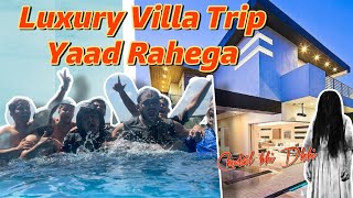 Luxury Villa Trip  Igatpuri Mein Freinds meetup amp Ghost 👻 villa freinds trip [upl. by Caron]