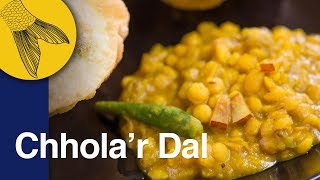 Cholar Dal Recipe Narkel Kishmish Diye  Bengali Dal Recipe  Vegetarian Bengali Chana Dal Recipe [upl. by Mun411]