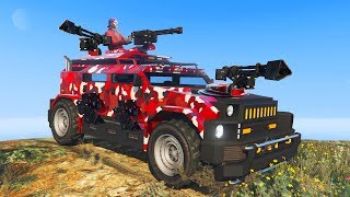 NEW STRONGEST MILITARY VEHICLE  GTA 5 DLC [upl. by Caressa638]