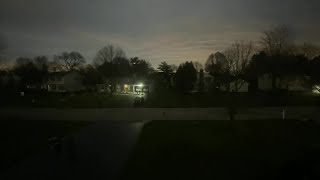 Eclipse time lapse in upstate NY shows day to night [upl. by Nairred40]