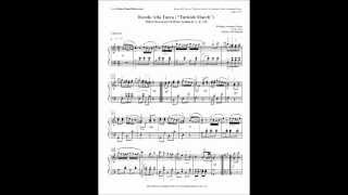 Rondo Alla Turca Piano Sheet Music 44 time signature sheet music link in description [upl. by Oralee581]