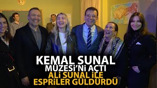 Ekrem İmamoğlu Kemal Sunal Müzesi açtı Ali Sunal ile esprileri herkesi güldürdü [upl. by Oilerua702]