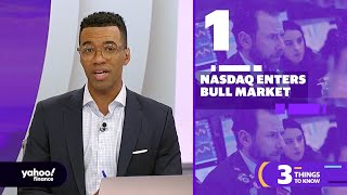 Nasdaqs bull market FDIC faces 23 billion hit Alibaba’s restructuring plans 3 things to know [upl. by Gracie]