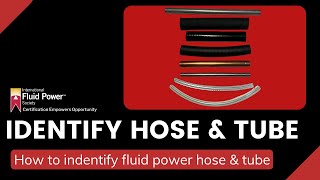 How to identify fluid power hose and tube [upl. by Aenet]