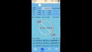 Mohrs CSA v200 Apps for Engineering Mohrs Circle Stress Analysis [upl. by Sigfrid]