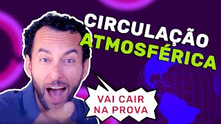 Circulação atmosférica  Efeito Coriolis  Ventos Alísios  Célula de Hadley [upl. by Celene839]