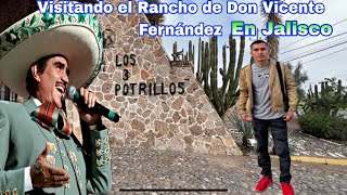 Conociendo El Rancho LOS TRES POTRILLOS De Don VICENTE FERNÁNDEZ En Jalisco mexico vlogs [upl. by Alded]