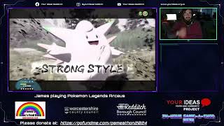 Pokemon Legends Arceus James  24Hour GameAThon 2024 [upl. by Aivil]