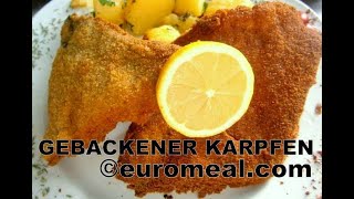 Gebackener Karpfen  euromealcom [upl. by Gale817]