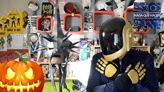 Como hacer cualquier mascara o casco facil para este Halloween DIY  NQUEH [upl. by Ylrehc]