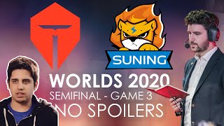 SN vs TES Game 3 coview with IWDominate  YamatoCannon Reviews League of Legends Worlds 2020 [upl. by Spiegel196]