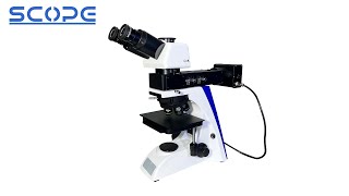 Dark Field Metallurgical Microscope MIT300D Positive Image Observation [upl. by Geiger793]