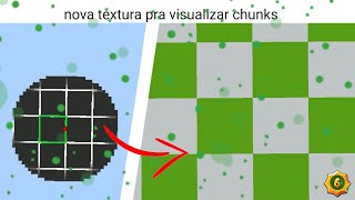 ⚠NOVA TEXTURA PARA VISUALIZAÇÃO DE CHUNKS 117minecraft bedrock ⚠✔ [upl. by Ahsemak99]