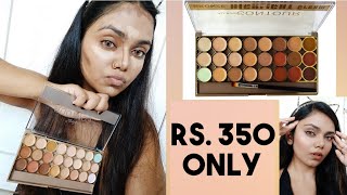 Cheap Concealer amp Contour Palette Amazon Swatches amp Review  Mars All Round Bronze Highlight Palette [upl. by Kcyrred942]