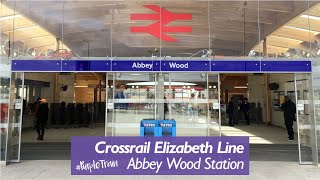 Elizabeth Line  Abbey Wood Crossrail Station [upl. by Asirrom404]