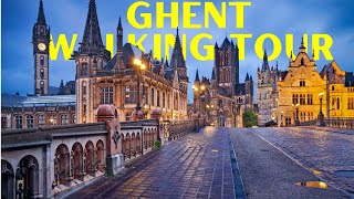 Ghent Belgium Walking Tour Autumn 2024 [upl. by Snow]