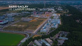 Le campus urbain de ParisSaclay vu par drone [upl. by Annalee]