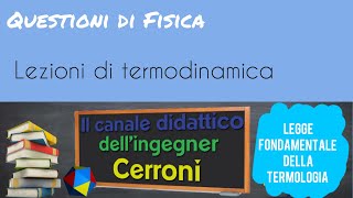 Legge fondamentale della termologia  10 [upl. by Pentha]