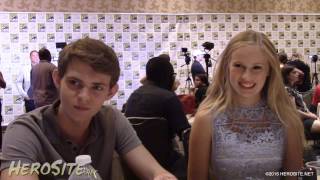 Heroes Reborn Robbie Kay amp Danika Yarosh [upl. by Akcimat]