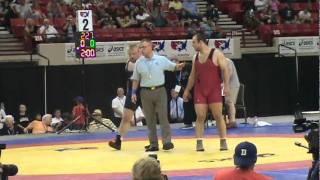 FS 120kg Final Match 3  Tervel Dlagnev vs Steve Mocco [upl. by Epilef]