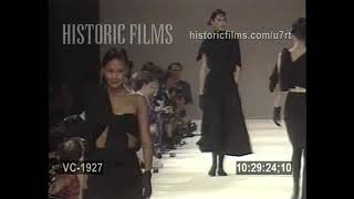 Yohji Yamamoto SpringSummer 1987 [upl. by Eemyaj]