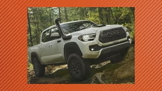 Toyota recalling 381000 Tacoma pickups because parts can fall off rear axles [upl. by Sells878]