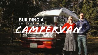 VAN TOUR Converting a 94 Toyota HiAce into an overland campervan [upl. by Atiuqiram]