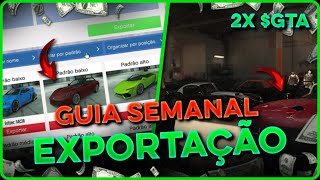 GUIA RÁPIDO SOBRE EXPORTAÇÃO DE VEÍCULOS  2X GTA E RP  GTA Online [upl. by Ondrej811]