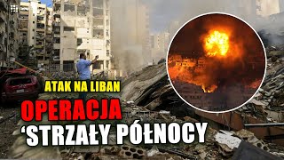 Izrael zaatakował Liban Rozpoczął inwazję lądową [upl. by Ahsert]