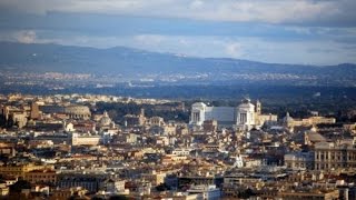 Panorama di roma visto dallo zodiaco  roma [upl. by Smoht]