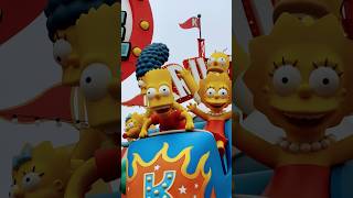 The Simpsons Ride  Universal Studios Hollywood simpsons universalstudios themepark vibes fun [upl. by Sheridan]