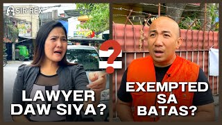 LAWYER EXEMPTED DAW SA BATAS  SIR REX DRAMA SERIES [upl. by Dihsar327]