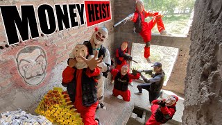 PARKOUR VS MONEY HEISTMoney Heist kills female Police and successfully escapes with Boss  Epic POV [upl. by Eiten]