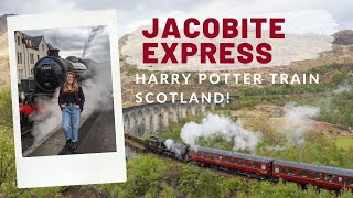 Jacobite Express Riding the Harry Potter Train in Scotland [upl. by Knute664]