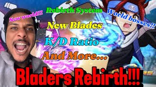 Bladers Rebirth Update 5 New World 8 New Blades Rebirth System World Bosses and More [upl. by Leupold]