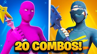 20 Best TRYHARD Fortnite Skin Combos YOU NEED TO HAVE [upl. by Euqinitram102]