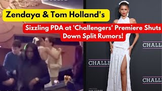 Zendaya and Tom Hollands Romantic PDA at quotChallengersquot Premiere Ends Split Speculation [upl. by Mcgraw]