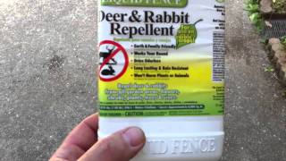 Liquid Fence Deer Repellent [upl. by Nallak]