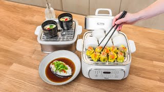 Introducing  Toyomi MultiFunction Electric Stackable Steamer ST 2318 [upl. by Trimble478]