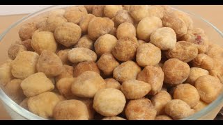 recette de croquettes aux arachides [upl. by Heyde175]