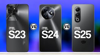 iTel S23 Vs iTel S24 Vs iTel S25 Trakontech [upl. by Luelle815]