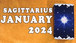 ♐ SAGITTARIUS SUN MOON RISING JANUARY 2024 [upl. by Kralc83]